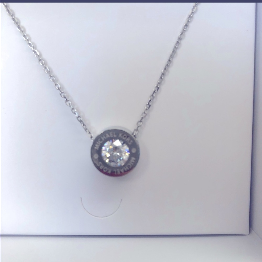 Michael Kors Brilliance Logo Necklace